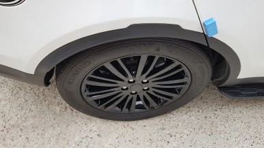 랜드로버 디스커버리5 휠복원 하이그로시 블랙 휠도색 분체도색 리더스휠