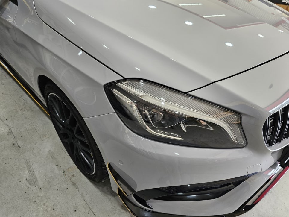 의정부 양주 전체랩핑 벤츠 A45 AMG, 사이드데칼, 루프스