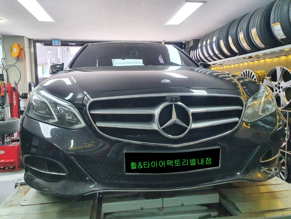 [남양주휠도색] 벤츠E클래스 (w212)E300 19인치 마차휠 블랙유광 휠복원&휠도색