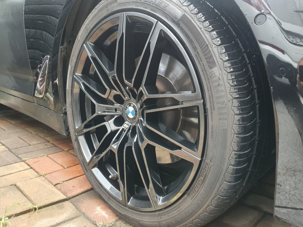 [남양주휠도색][BMW휠도색]BMW 5시리즈 (G30) 530i 19인치 고스트크롬 휠복원&휠도색