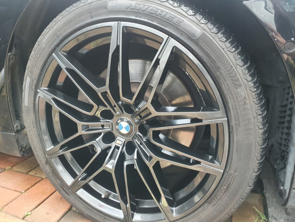 [남양주휠도색][BMW휠도색]BMW 5시리즈 (G30) 530i 19인치 고스트크롬 휠복원&휠도색