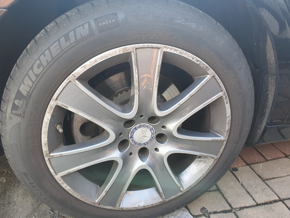 경기북부 / [남양주휠복원]벤츠s350 18인치 다이아몬드컷팅 작업 / 남양주시 별내동 / 남양주.구리.의정부.양주