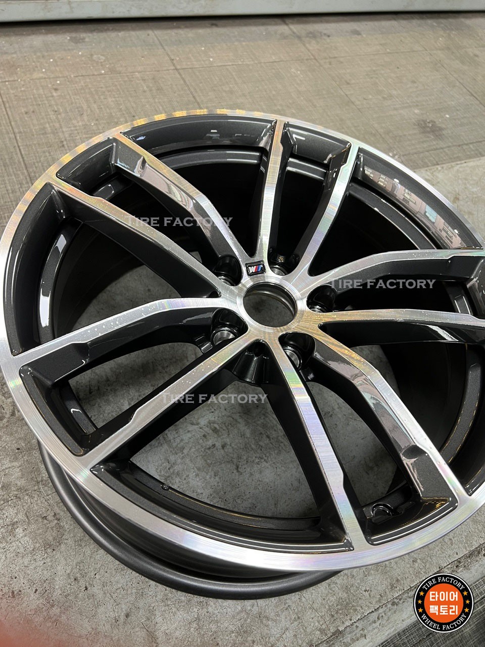 [남양주휠복원]BMW 5시리즈 (G03) 520i 18인치 다이아몬드컷팅 휠복원&휠도색 / 남양주시 별내동