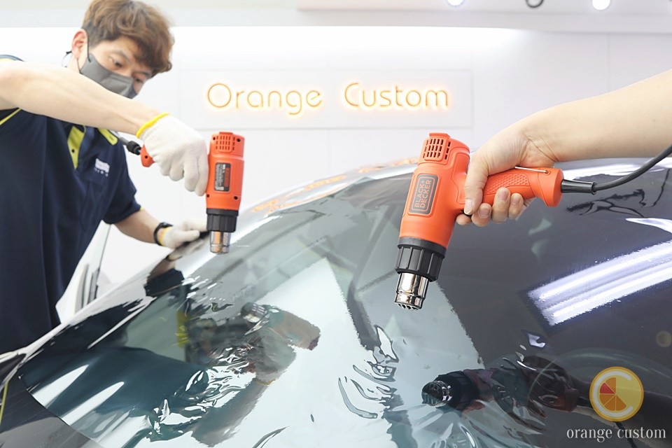 테슬라 모델 3, 세인트 아모 써밋으로 시공한 색감 감상해 보세요.