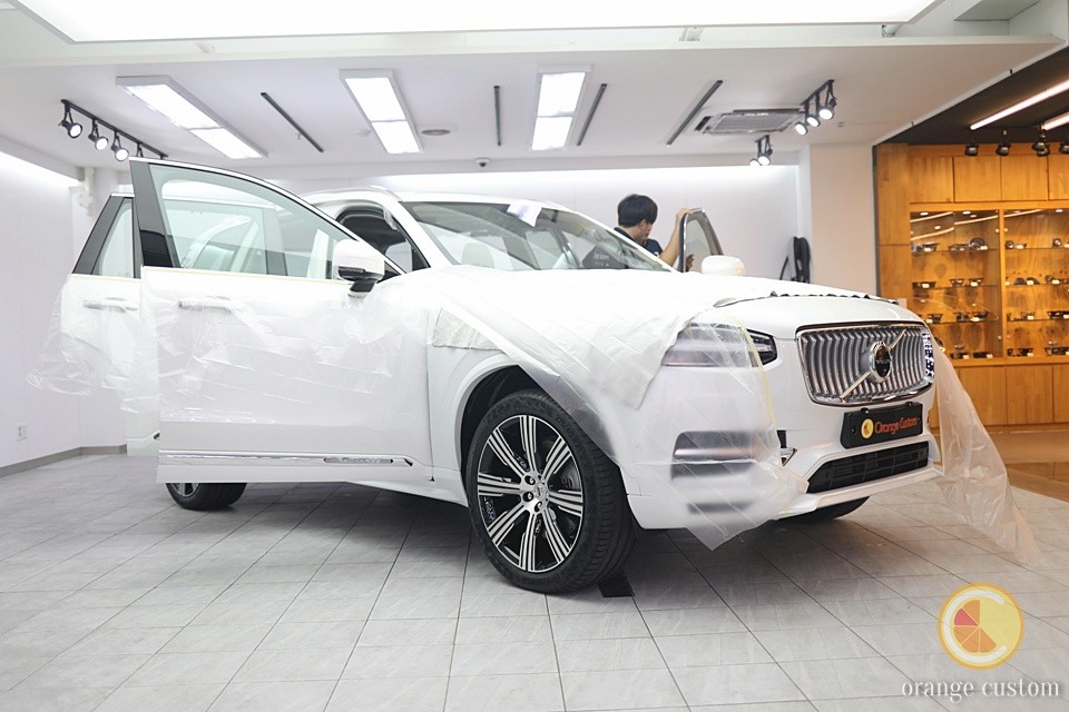 볼보 XC90 좋은필름지로 틴팅(썬팅)하세요.