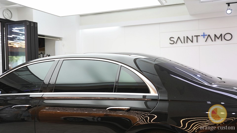 벤츠 S500 출고 후 이건 꼭 해야죠. 카오디오 방음 틴팅 후기