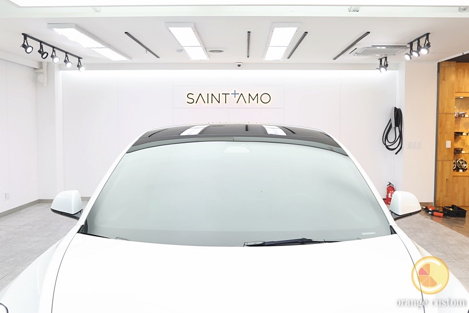 테슬라 모델 3, 세인트 아모 써밋으로 시공한 색감 감상해 보세요.