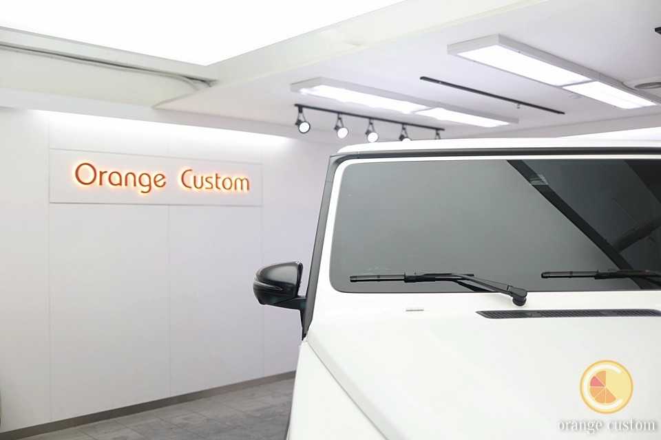 벤츠 G63amg 럭셔리카와 찰떡궁합 엑스펠 프라임+ 틴팅(썬팅)과 실내가죽코팅