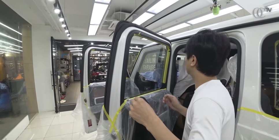 신형 벤츠 G63 Amg 지바겐 신차 살펴보고 튜닝하기 / 서울 용산