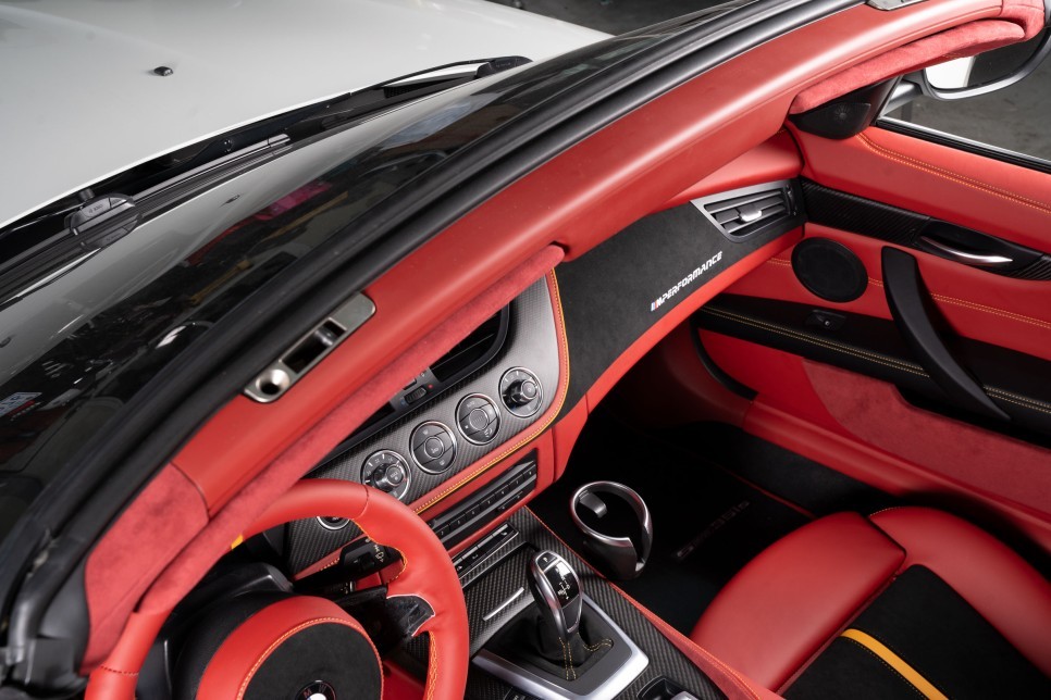 BMW E89 Z4, 올레드 인테리어 만들기 + 피오나 레드 가죽으로 꾸미는 실내 / 고양 덕양구