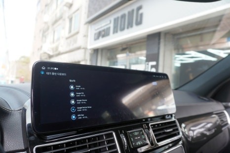 벤츠 GLE 63 AMG 15인치 해외 직구 모니터 자가 설치 실패 우리 동네 작업 고수 캡틴홍 재작업 도전