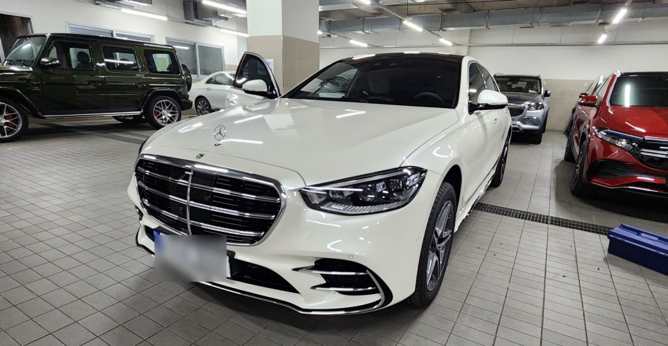 신형 벤츠S클래스 (S400d) 액티브 엠비언트, 4D부메스터 트위터 / 성남,분당,판교