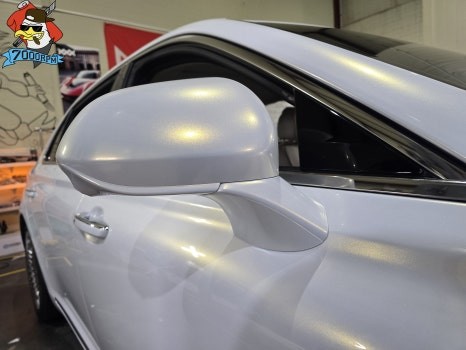 청주 랩핑샵 7000rpm 제네시스 g90 맥스 화이트 골드 펄 전체 랩핑 시공기 / 청주 남촌동