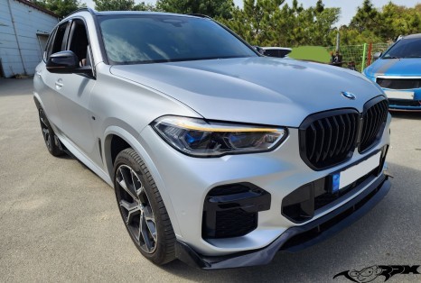 청주랩핑샵 7000rpm bmw x5 에이버리 사틴메탈릭실버 전체랩핑 시공 / 청주, 오창, 진천, 세종, 대전, 천안