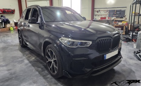 청주랩핑샵 7000rpm bmw x5 에이버리 사틴메탈릭실버 전체랩핑 시공 / 청주, 오창, 진천, 세종, 대전, 천안