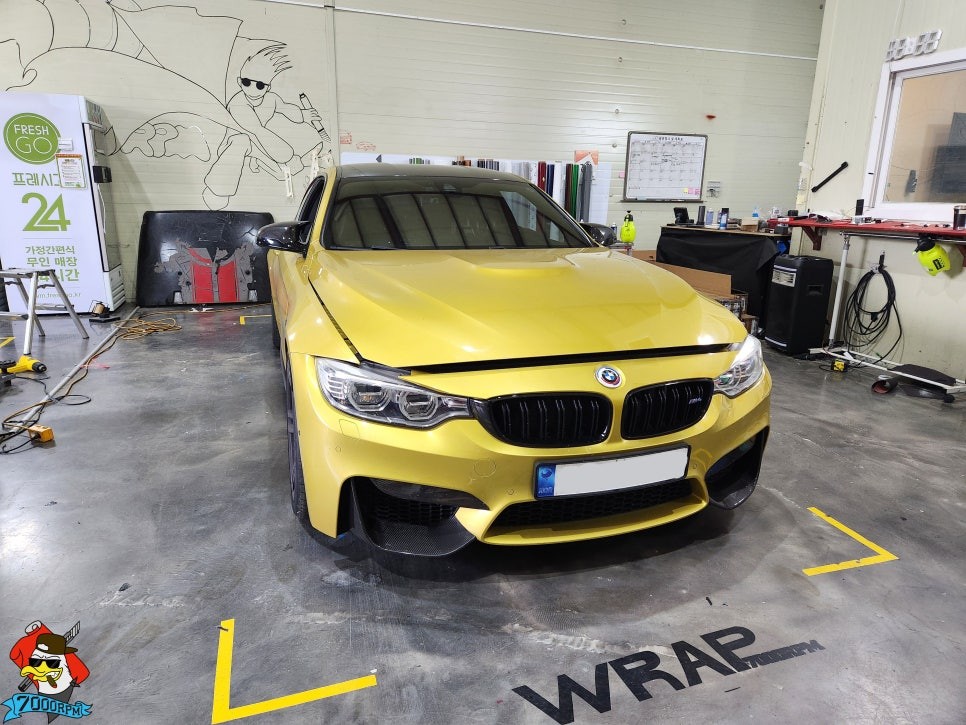 청주 랩핑샵 7000rpm BMW M4 