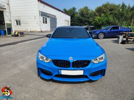 청주 랩핑샵 7000rpm BMW M4 
