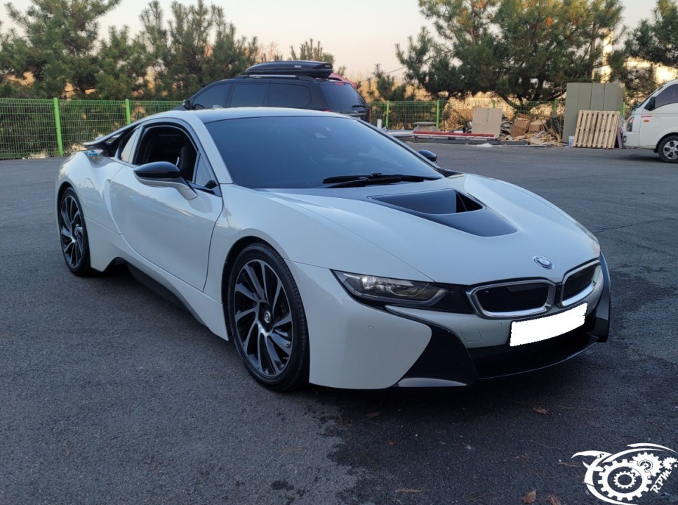 청주 bmw i8 크롬랩핑 제거 작업!(7000rpm) / 청주, 오창, 진천, 세종, 대전, 천안