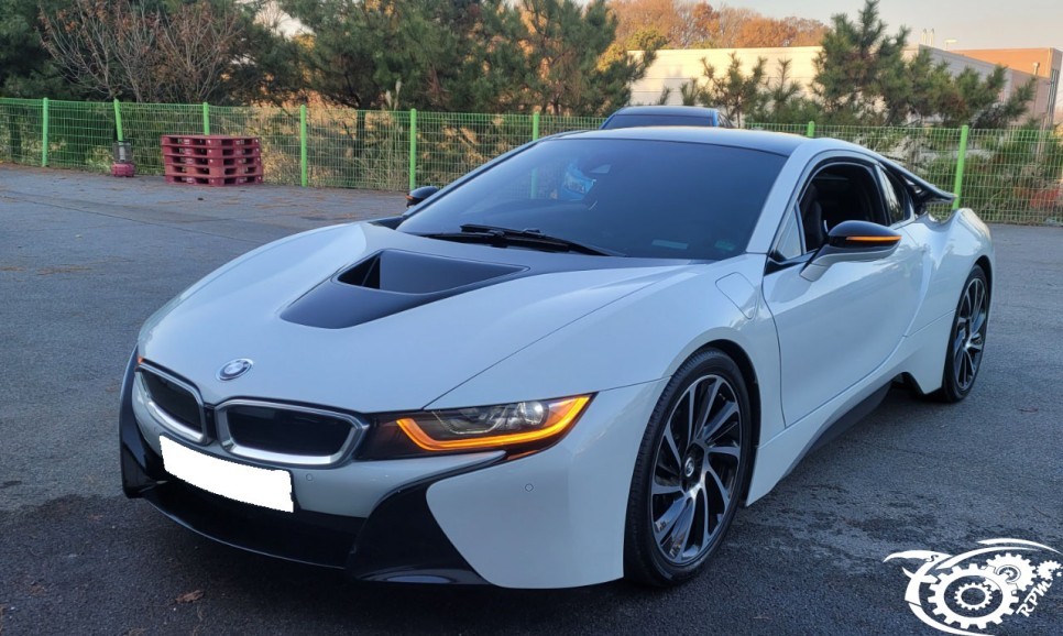 청주 bmw i8 크롬랩핑 제거 작업!(7000rpm) / 청주, 오창, 진천, 세종, 대전, 천안