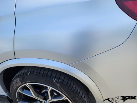 청주랩핑샵 7000rpm bmw x5 에이버리 사틴메탈릭실버 전체랩핑 시공 / 청주, 오창, 진천, 세종, 대전, 천안