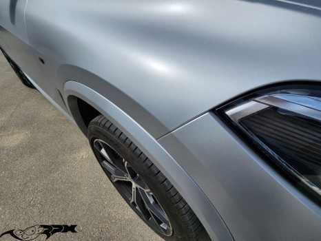 청주랩핑샵 7000rpm bmw x5 에이버리 사틴메탈릭실버 전체랩핑 시공 / 청주, 오창, 진천, 세종, 대전, 천안