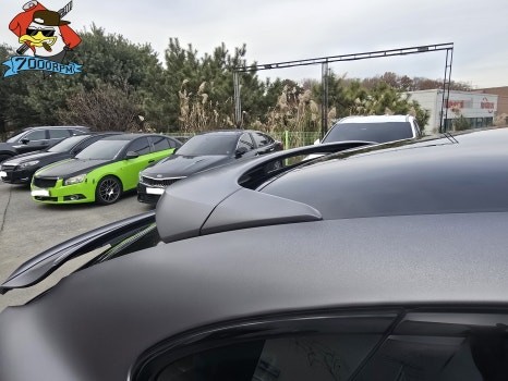 청주랩핑 3m2080 사틴 다크 그레이 카이엔 전체랩핑 시공기(7000rpm) / 청주 남촌동