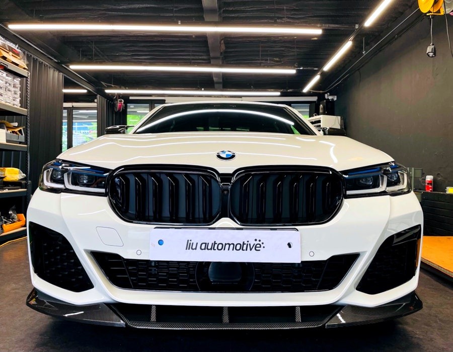 BMW G30 5시리즈 LCI 프론트립. LCI 프론트립으로 드레스업.