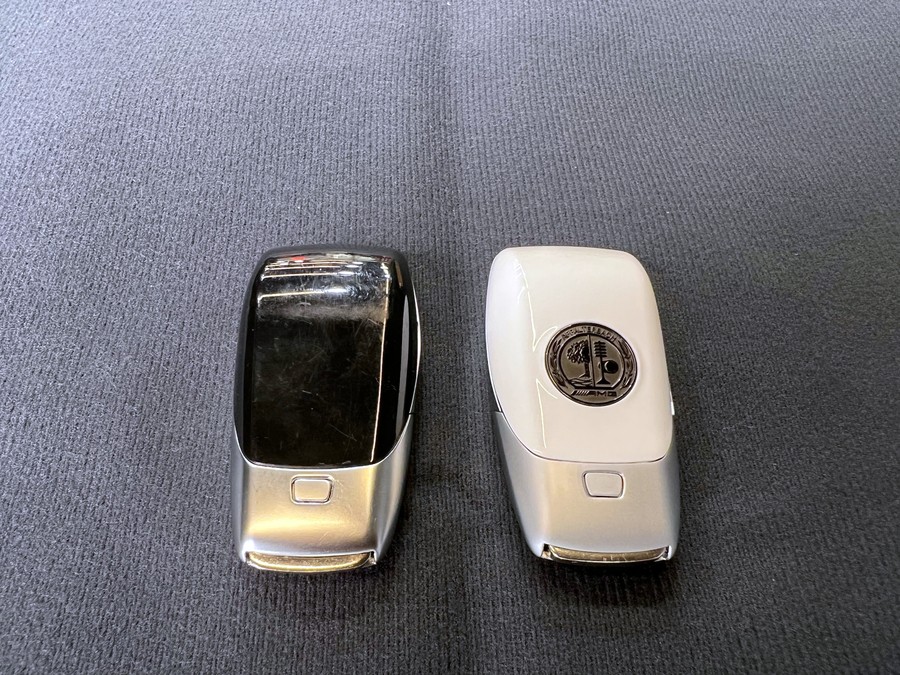 벤츠 스마트키 화이트 버전 튜닝 하기.