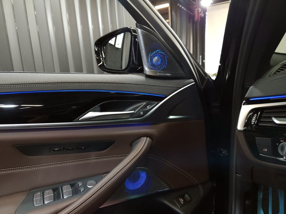 BMW 5시리즈 엠비언트 확장 스피커 음질 교체