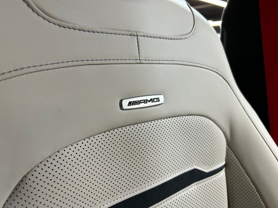 벤츠 G63 AMG 순정 베이지 시트 교체 작업 지바겐.