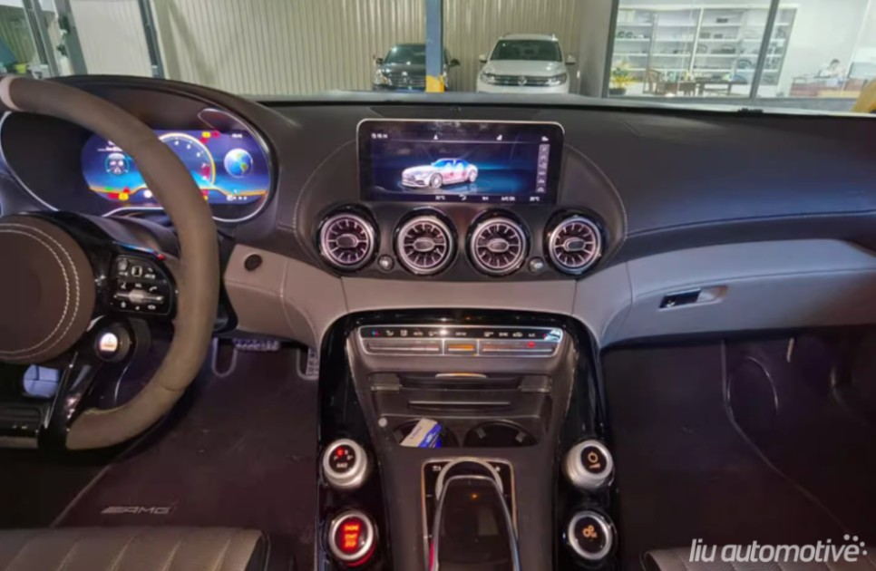 벤츠 AMG GT 2도어 송풍구 엠비언트 풀패키지.