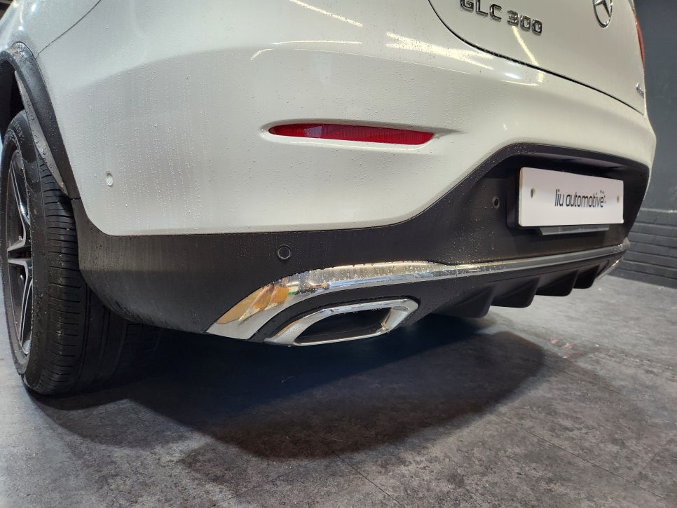 벤츠 GLC쿠페 디퓨저 머플러 교체하기 GLC43 AMG.