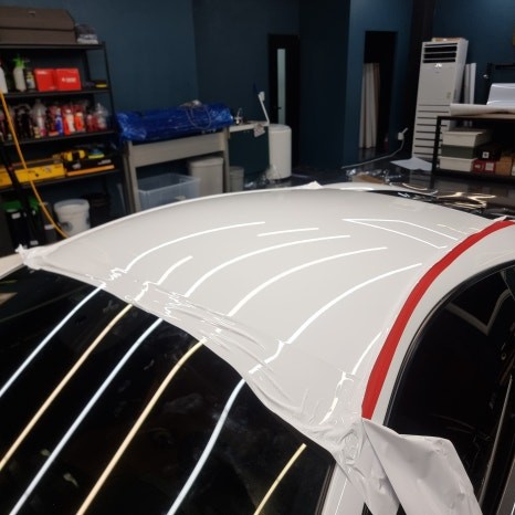 [고양 랩핑] 맥라렌 570S 오토벨벳 유광 화이트 전체랩핑 / 고양시 덕양구 신원동