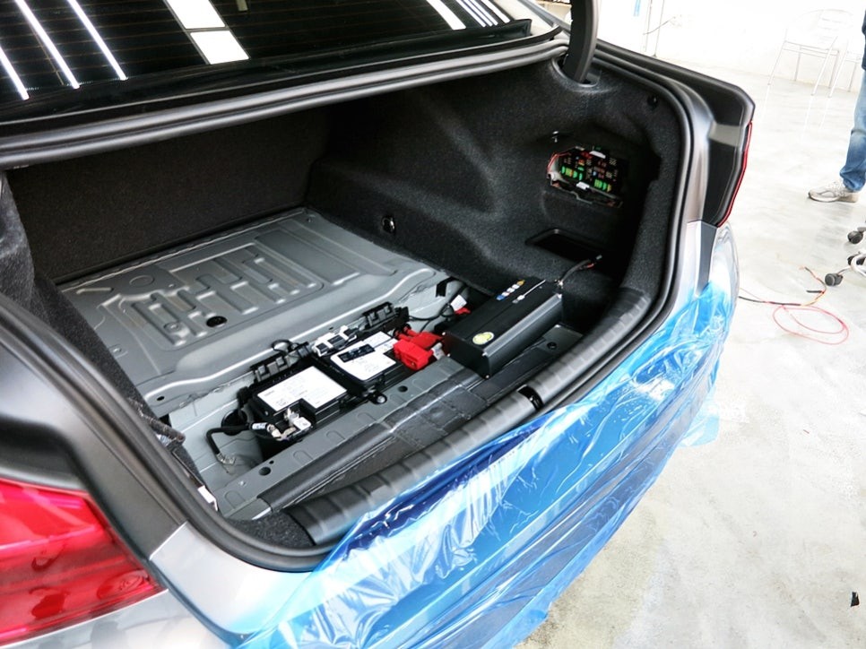 (수원블랙박스) 아이나비 퀀텀4k 에코파워팩23c bmw520i 후기