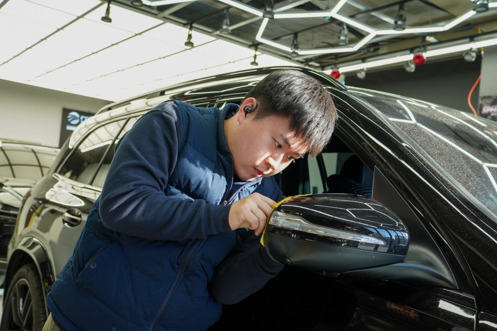 울산 사이드미러 광각미러 벤츠 GLS 580 옵틱글래스 / 울산 북구