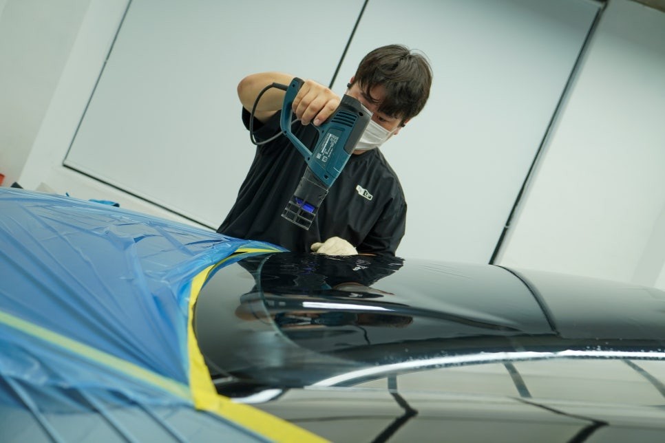 울산 썬팅 추천, 그랜저HG 제대로 재시공했습니다 / 울산 북구