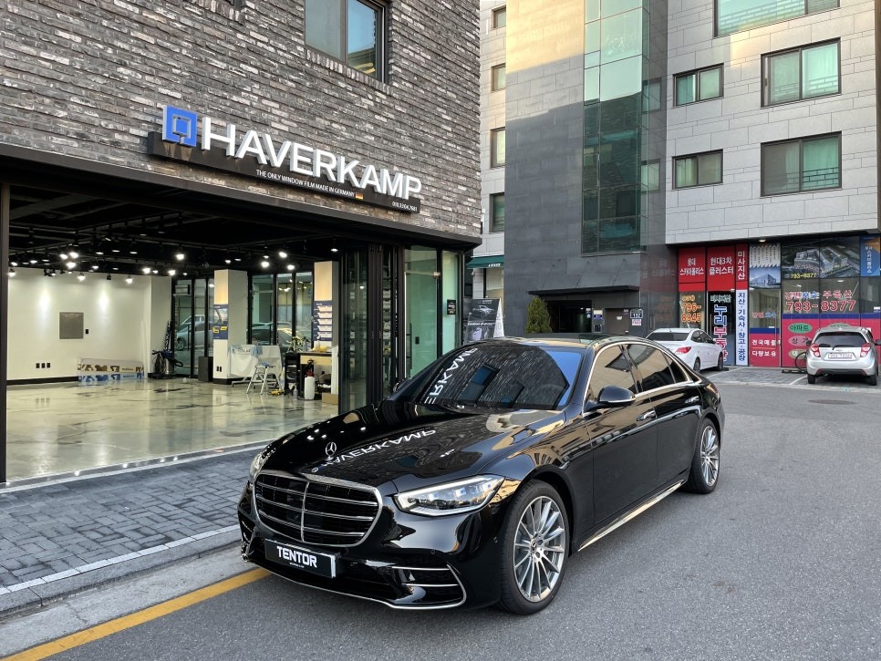 벤츠s클래스 PPF/벤츠S클래스 썬팅/블락포디 스카이블루/텐토르하남점/벤츠S500 PPF /벤츠신차패키지 / 하남 망월동