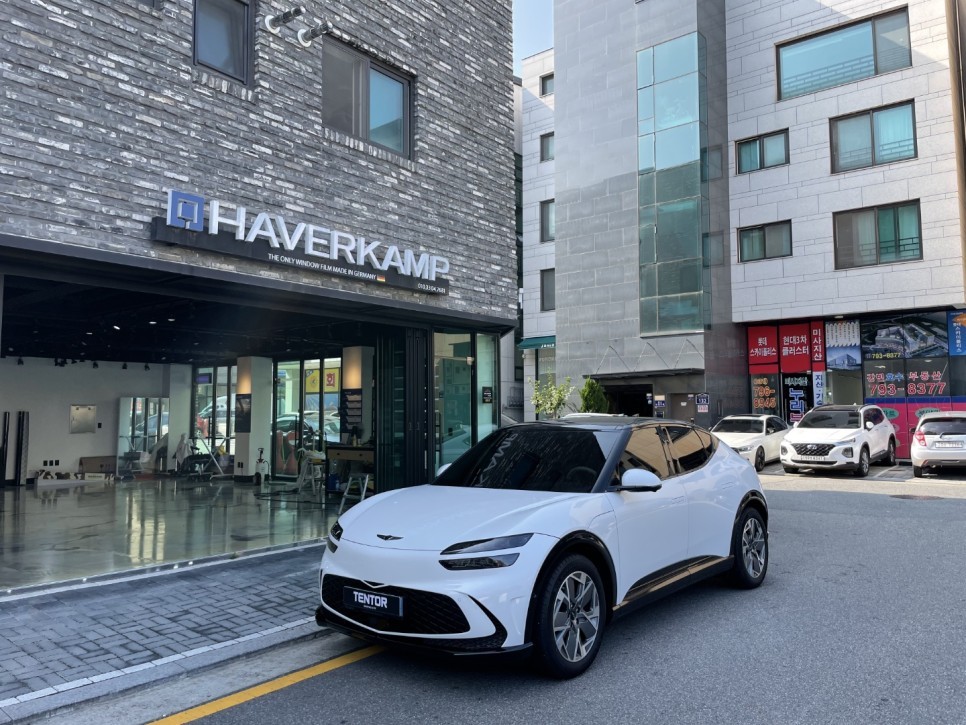 제네시스 GV60 투톤랩핑/ 전기차랩핑/GV60 튜닝 / 하남 망월동