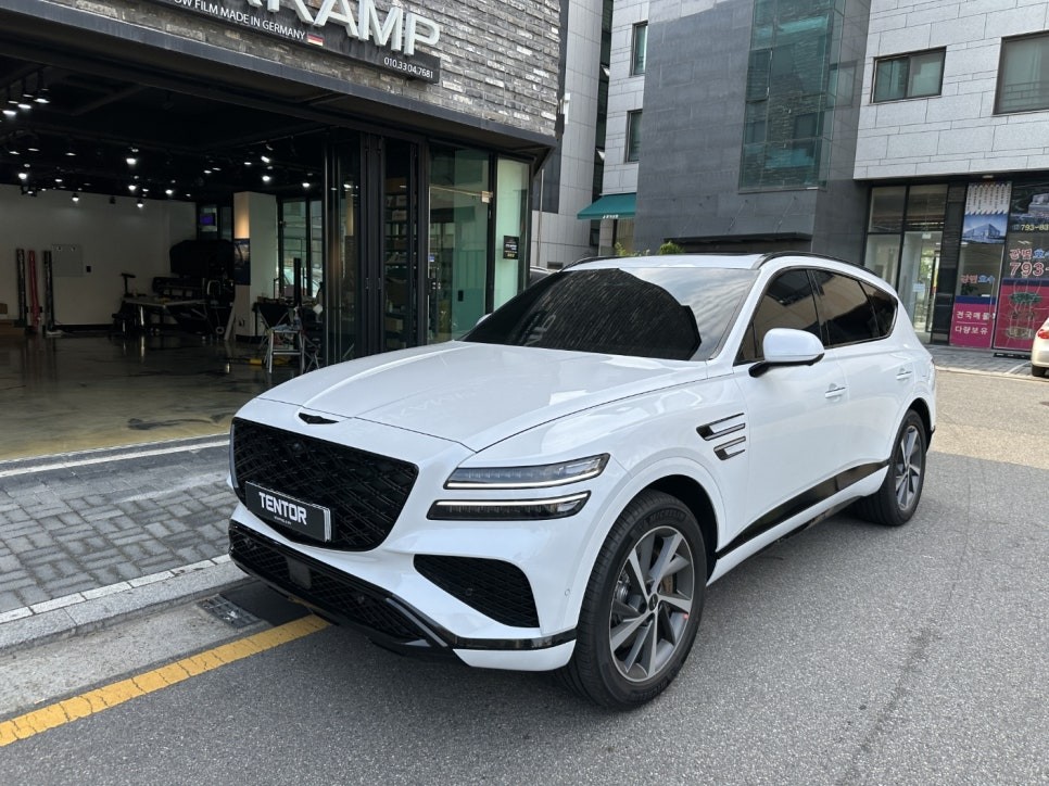 GV80 페이스리프트 블랙팩 시공, 카이로스 하남본점 / 하남 망월동