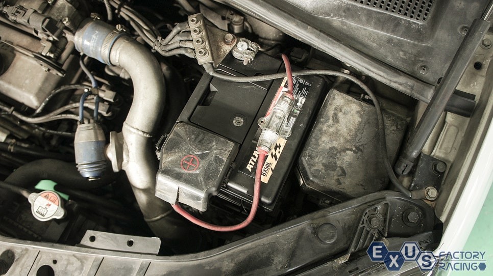 뉴모닝 터보 아트라스 배터리 교환 / 사이즈 업그레이드 보강 - 성남 분당 용인 튜닝샵 익서스팩토리 / 용인 처인구