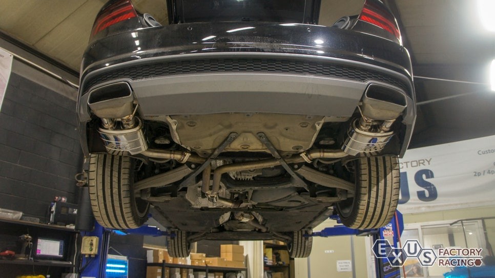 [익서스팩토리]아우디 A7 40TFSI 2.0T 캣백 듀얼가변배기 버블 사운드 / 용인 처인구