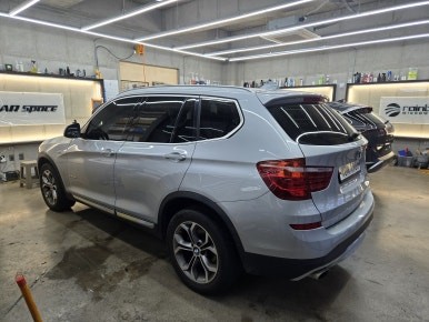 [제주 한보자동차용품] BMW X3 썬팅 재시공 - 3M CIR 썬팅 시공 / 제주 썬팅 재시공