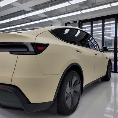 테슬라 모델Y 주니퍼 무광랩핑,사틴매트카키랩핑 손색없이 시공! / 김포시 마산동