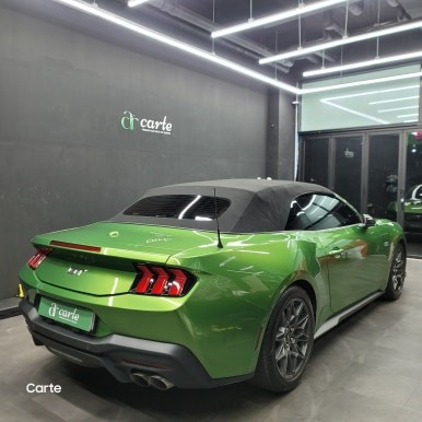 신형 머스탱 GT 7세대 랩핑 봄맞이 카르테에서! / 김포시 마산동