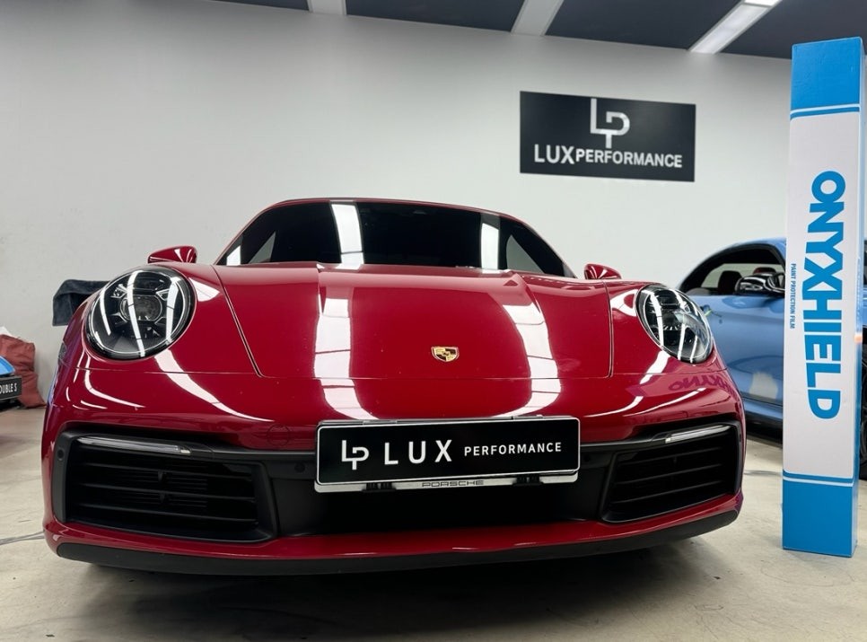 청라랩핑샵 포르쉐 911 카레라 카브리올레 부분 PPF 시공 - 럭스퍼포먼스 / 인천 서구