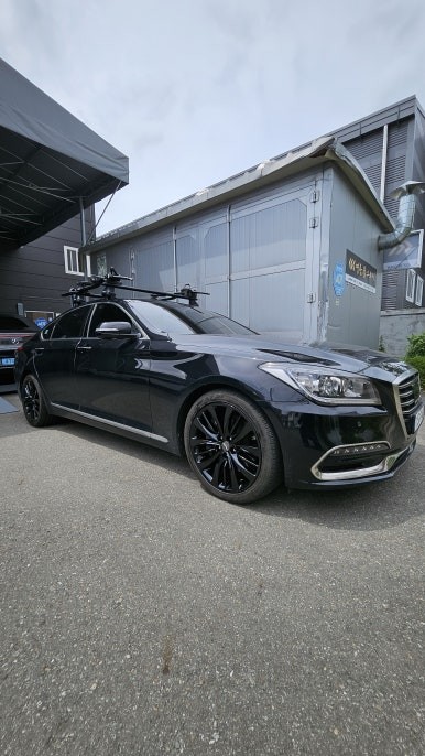 [제네시스G80] 블랙유광 / 고스트크롬 휠수리복원도색 7만원 / 1시간이내 출고!! / 대전 대덕