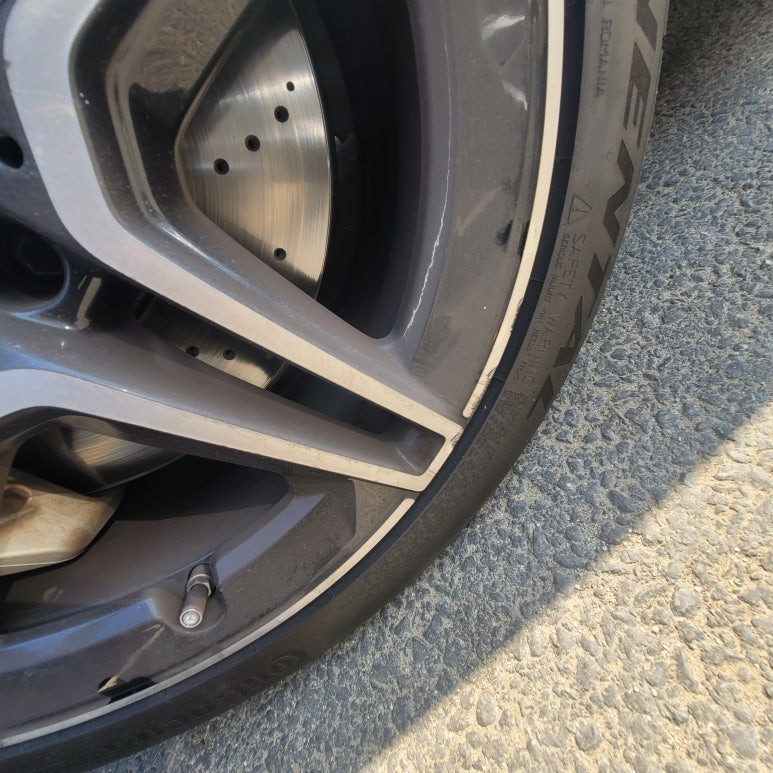 [벤츠 AMG A35] 다이아몬드컷팅휠수리복원비용가격 7만원 대전 명품휠스토리 / 대전 대덕