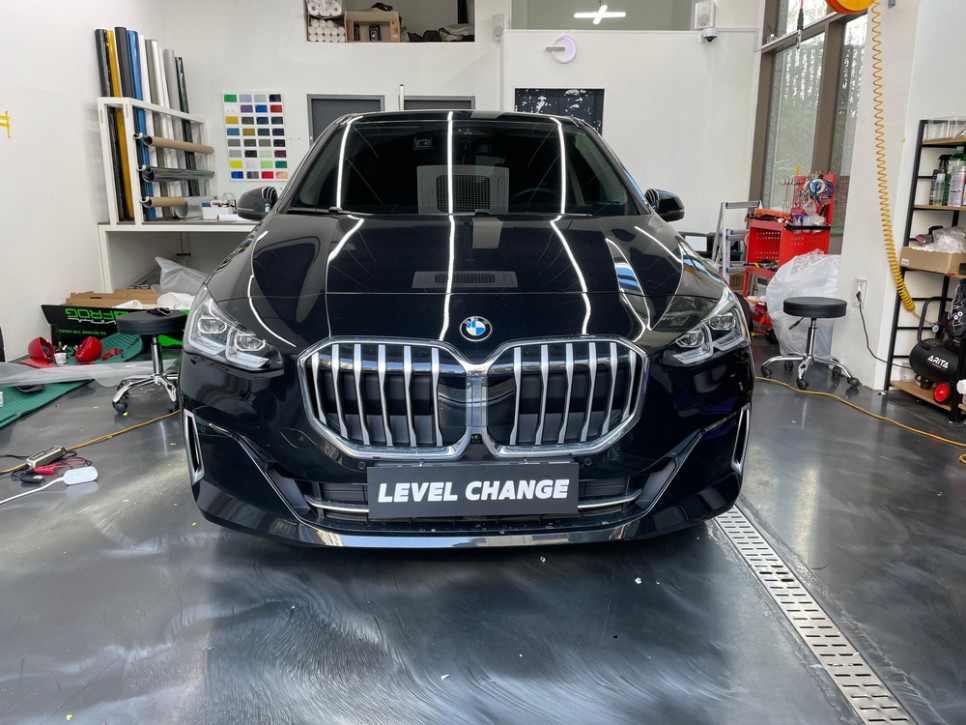 전체 크롬죽이기 랩핑 / BMW / 2시리즈 액티브 투어러 (U06) / 서울 중랑구