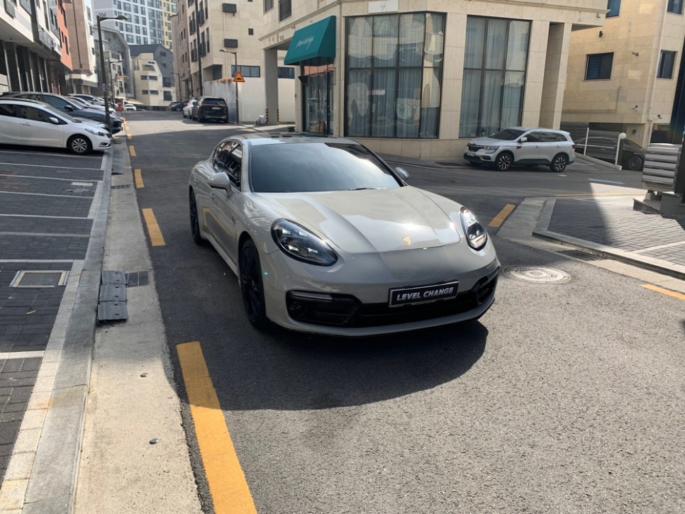 파나메라 970 오토 벨벳 초크 그레이 크레용 랩핑 중랑구랩핑 / 서울 중랑구