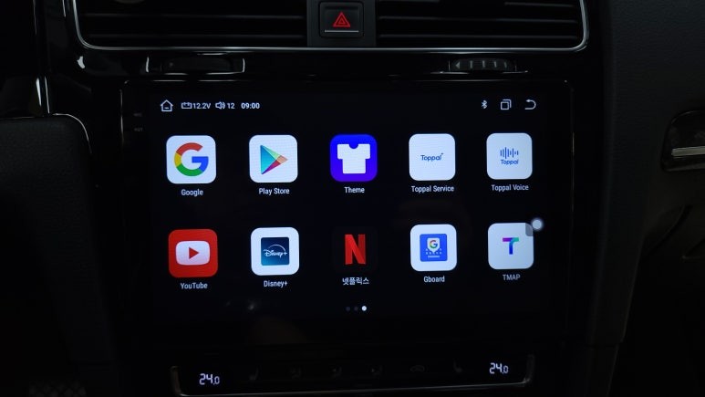 폭스바겐 골프7세대 켈란 i6000 10인치 안드로이드올인원 설치 카플레이 안드로이드오토